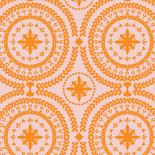 Fabric Treasure Splendour Tang from Art Gallery Fabrics, Indigo and Aster Collection, IDA- 14805