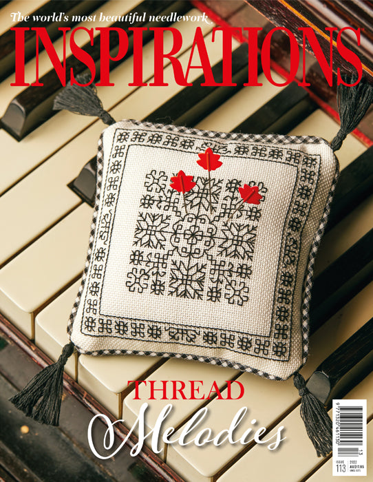 Inspirations - Embroidery Magazine from Australia, Issue #113, Thread Melodies