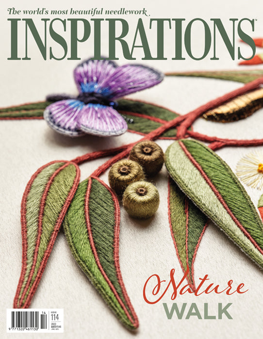 Inspirations - Embroidery Magazine from Australia, Issue #114, Nature Walk