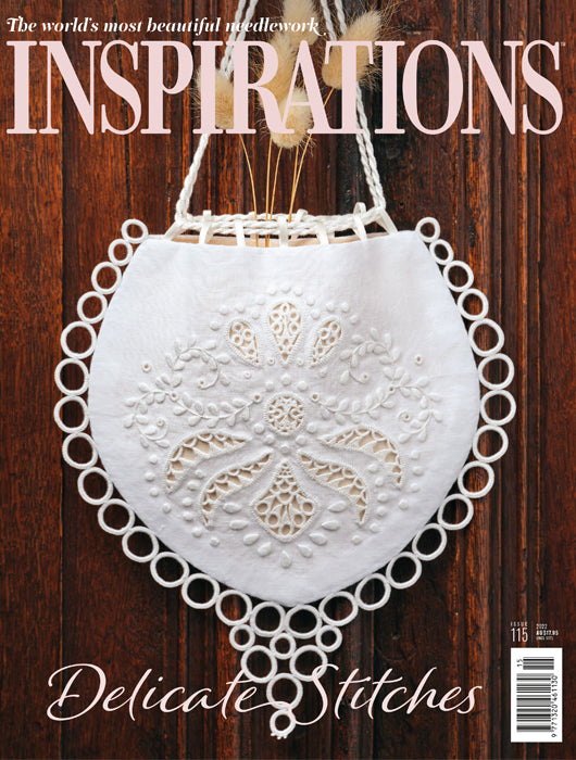 Inspirations - Embroidery Magazine from Australia, Issue #115, Delicate Stitches