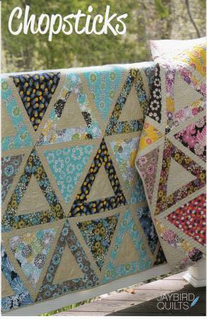 Chopsticks Quilt Pattern for 4 quilt sizes # JBQ111 BY JAYBIRD QUILTS