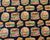 Quilting Fabric, Robert Kaufman Let's Do Lunch AMZ-15105-2 BLACK