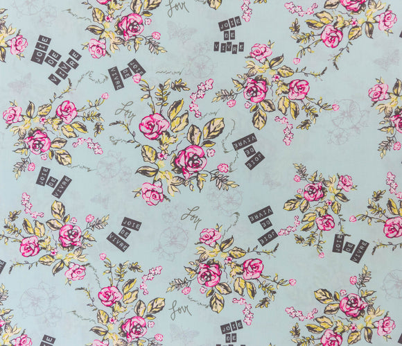 Fabric Joie De Vivre Beryl from Art Gallery, Cherie Collection CHE-9802