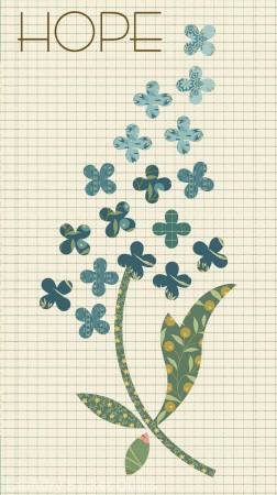 Edyta Sitar Harmony Silhouettes Block 2 HOPE by Laundry Basket Quilts, LBQ-0752-S