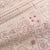 French General Embroidery Sampler pre-printed design on linen Jardin de Fleurs RED