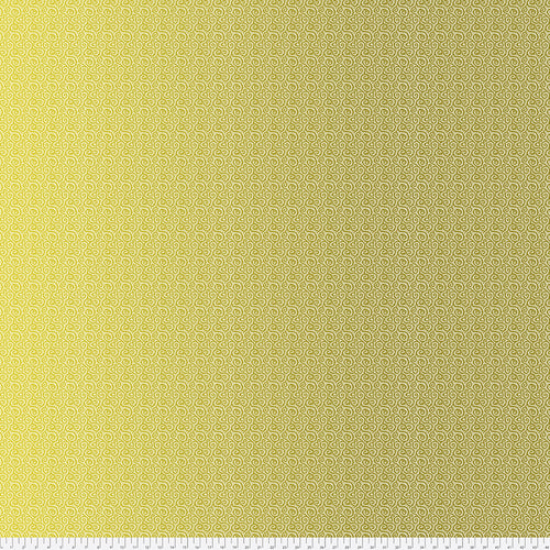 Fabric Petit Poucet - Vert  by Odile Bailloeul from the Land Art Collection for Free Spirit,  PWOB022.VERT