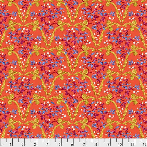 Fabric Palace Arcades, by Odile Bailloeul from Jardin de la Reine Collection for Free Spirit, PWOB039 HOT