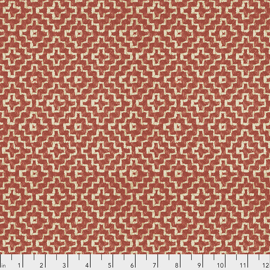 Fabric LINDEN, Spice, from Cashmere Collection, Sanderson, for Free Spirit, PWSA015.SPICE