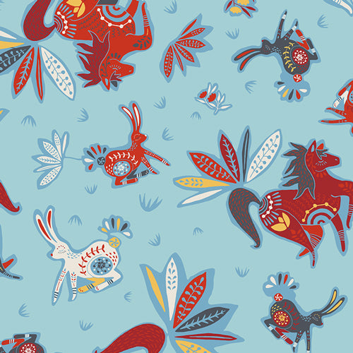 Fabric Zirkusbau Primary from Art Gallery Fabrics, Tallinn Collection, TAL-65305