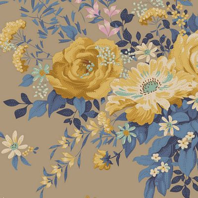 Fabric from Chic Escape Collection, WILDGARDEN Sand TIL100447 from Tilda