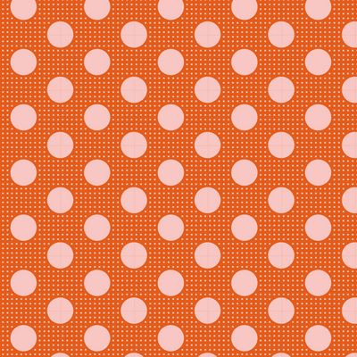 Fabric from Tilda, DOTs Collection, Medium Dots Ginger 130007