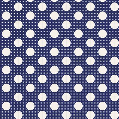 Fabric from Tilda, DOTs Collection, Medium Dots Night Blue 130026