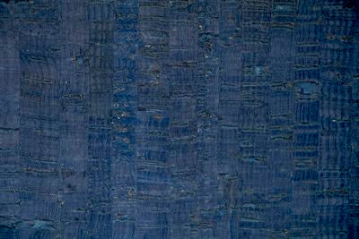 Cork Fabric, Blue Denim Ever Sewn,  28.5" wide. Item# VL15BL1