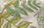 Annie Morris Embroidery Color Printed LINEN LEAFY  Cushion Panel