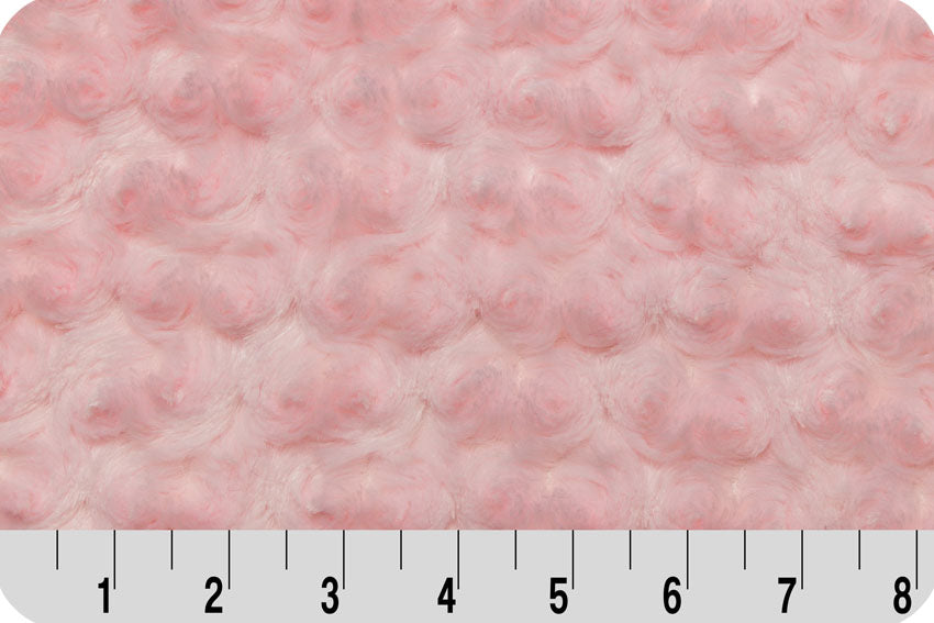 Shannon Fabrics Rose Cuddle, 58-60# wide, Cotton Candy